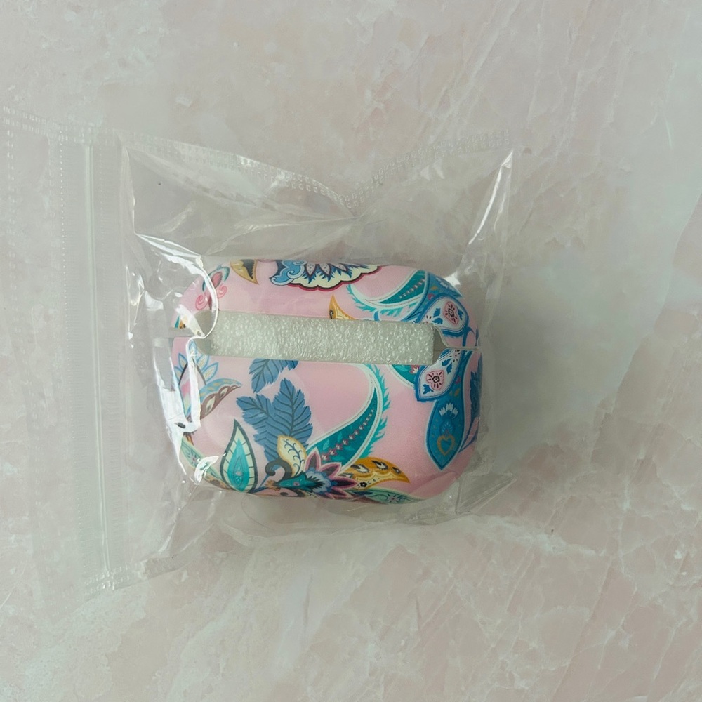Floral Printed Earbud Case